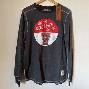 Retro Brand long sleeve Texas Tech vintage logo